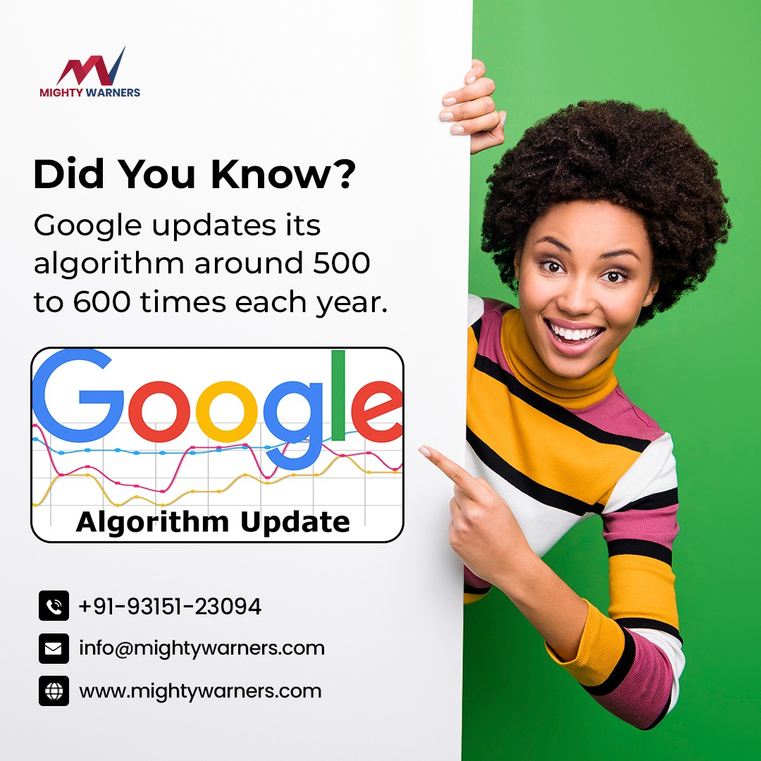Stay ahead of the game with our finely tuned #digitalmarketing services. Boost your online presence, dominate search results, and elevate your business with our expert SEO solutions. 

🌐Visit us: mightywarners.com

.
.
#mightywarners #googleupdate #googlealgorithm #seo