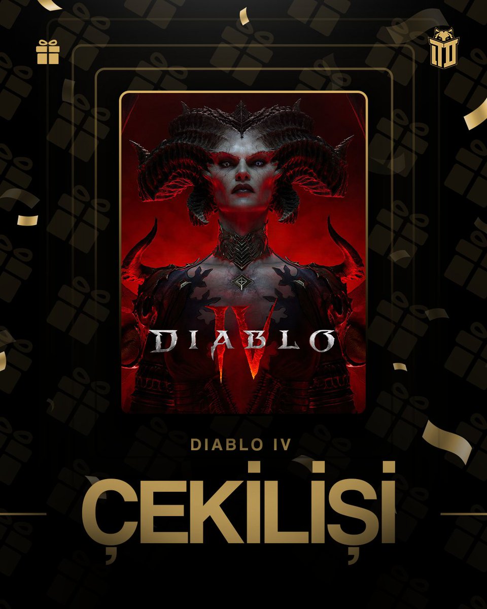 Team Demiral Esports (@eteamdemiral) on Twitter photo 🎁 1 takipçimize Diablo IV hediye ediyoruz!
Katılım şartları:
✅ Bizi (<a href="/eteamdemiral/">Team Demiral Esports</a>)'ı takip edin.
✅ Bu tweet'i RT'leyin.
Çekiliş 2 Haziran tarihinde sona erecektir. 🎁 1 takipçimize Diablo IV hediye ediyoruz!
Katılım şartları:
✅ Bizi (<a href="/eteamdemiral/">Team Demiral Esports</a>)'ı takip edin.
✅ Bu tweet'i RT'leyin.
Çekiliş 2 Haziran tarihinde sona erecektir.