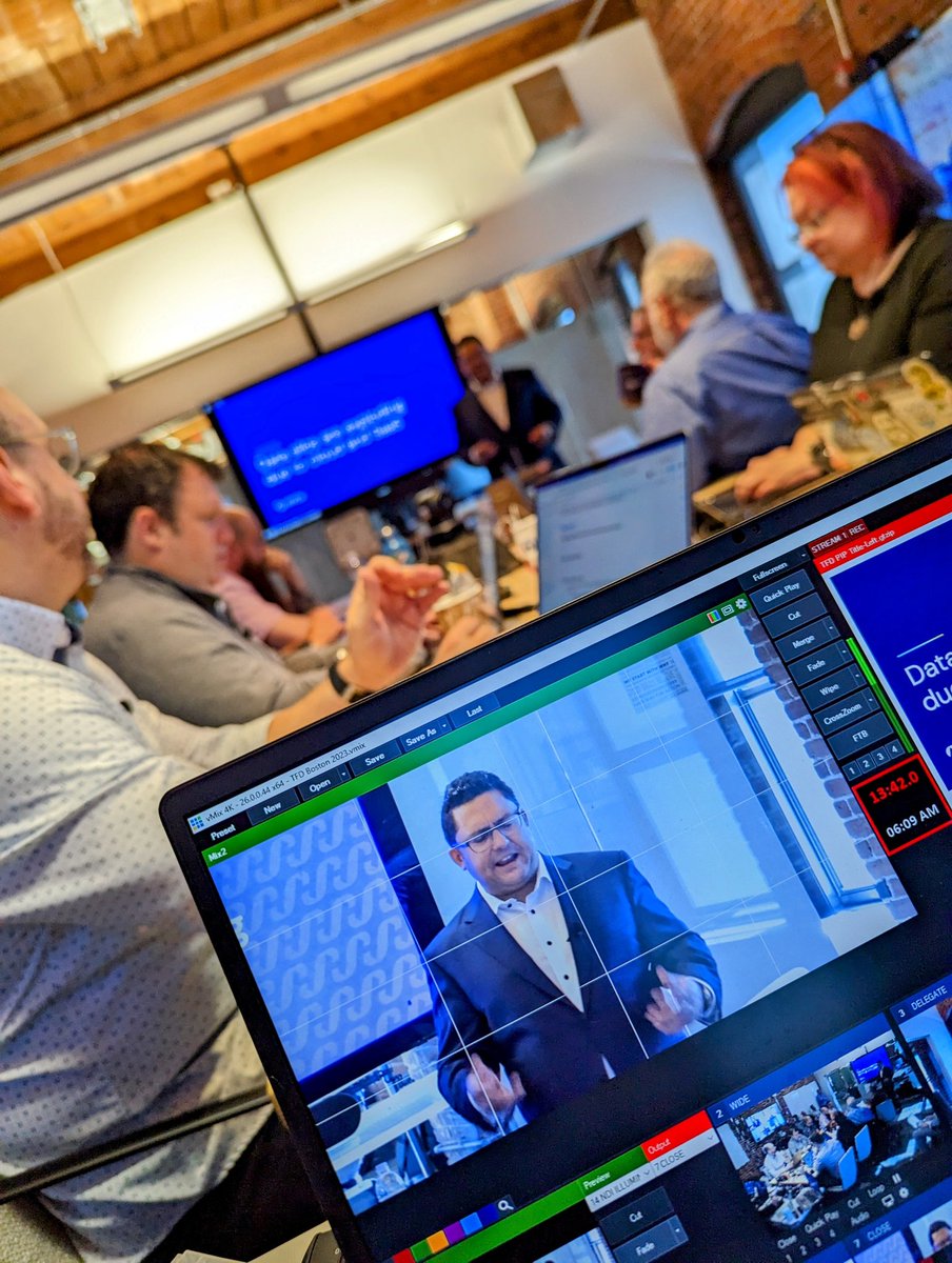 Live from Boston at #CFD17! How does our stream look this morning?