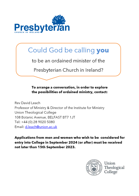 Union Theological College tweet media