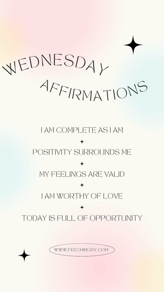 Wednesday affirmations 🥰 #buyblack #skincare #selfcare #bodycare #feechibody #blackowned #blackskin #eczema #dryskin #inspiration #haircare #blackownedbusiness #bodybutter #shea #encourage #inspire feechibody.com