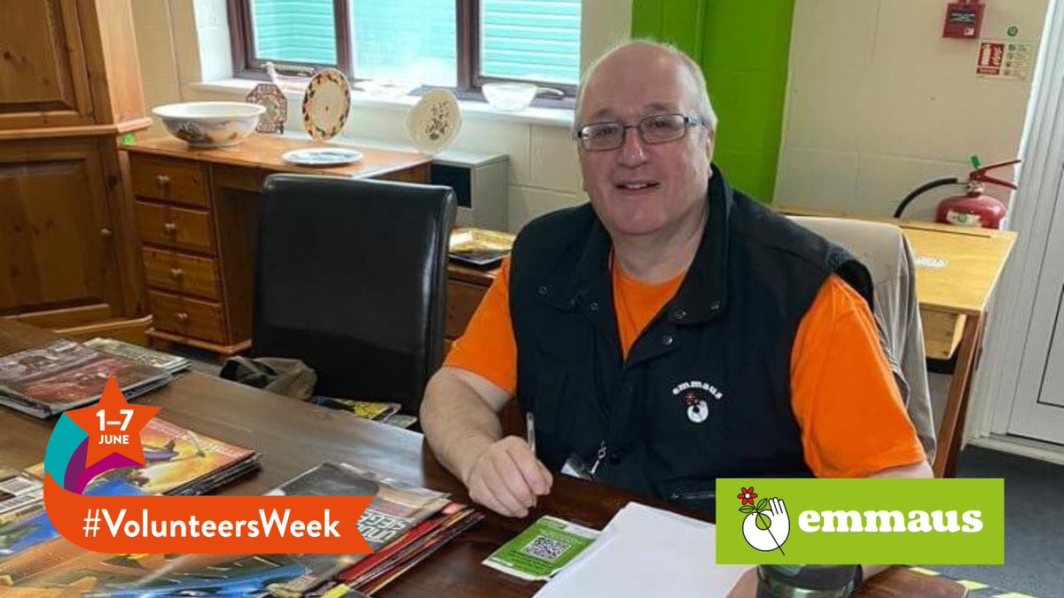 EmmausUK's tweet image. “Emmaus Cambridge is an amazing charity to volunteer for, they value and respect everyone in the community and encourage people to work to the best of their ability.”

Gary helps in @EmmausCambridge eBay shop. Read more: emmaus.org.uk/cambridge/stor…  

#VolunteersWeek