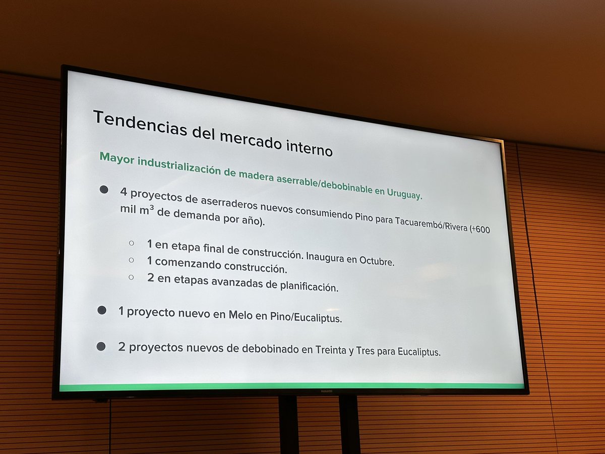 Tendencias globales y locales en el sector forestal: presentación de @FBonino en el #InvestorDay 2023 de los fondos Bosques del Uruguay (BDU) gestionados por @AFempresa.