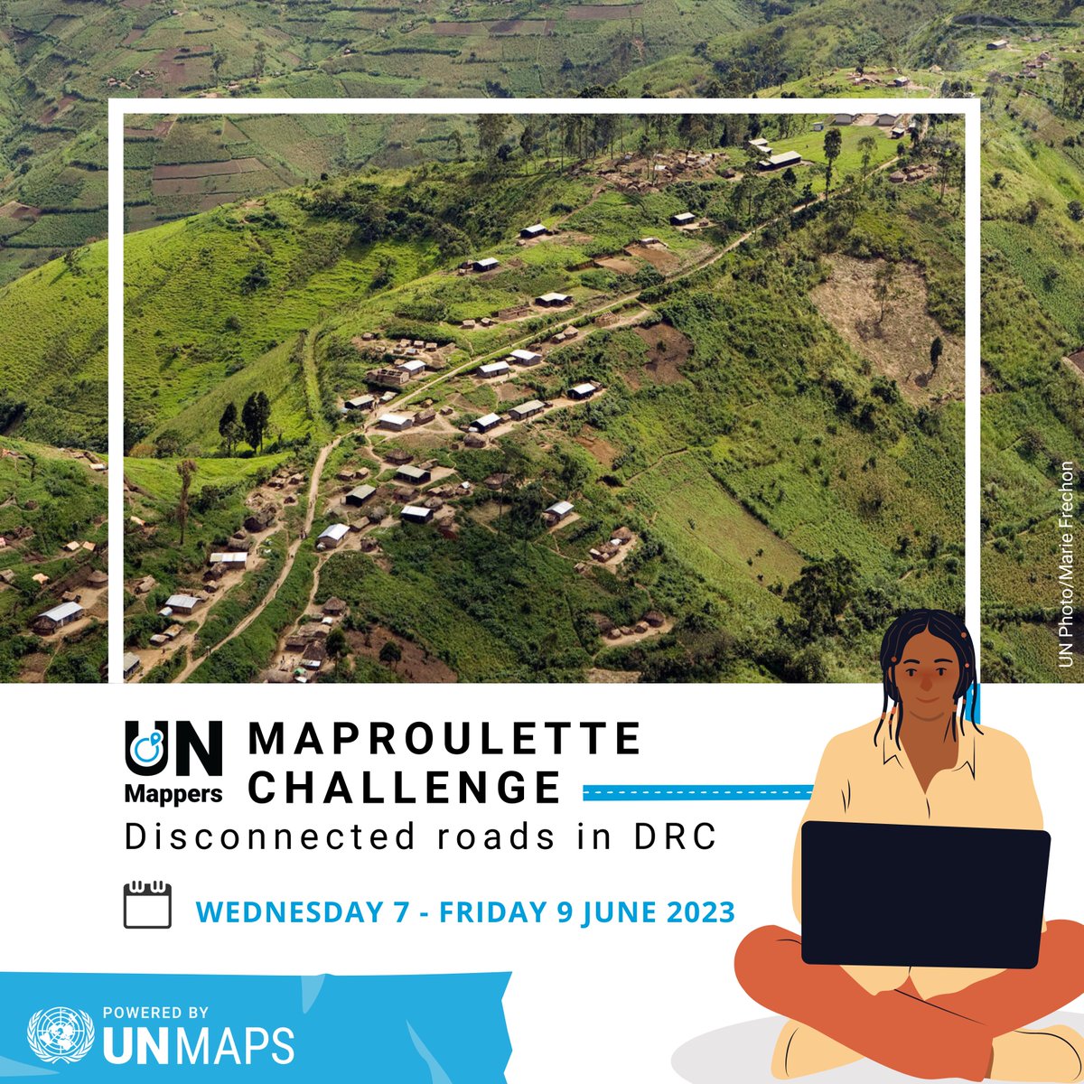 🗺️#MapRoulette challenge to address road connection issues 📅 Wed 7 to Fri 9 June 🔗Introductory sessions on Wed 7 (CEST time): 14.00 EN: tinyurl.com/MapRENG 15.00 FR: tinyurl.com/MapRFR1 16.00 PT: tinyurl.com/MapRPT7 🗣️ Spread the word, tag your friends!💪