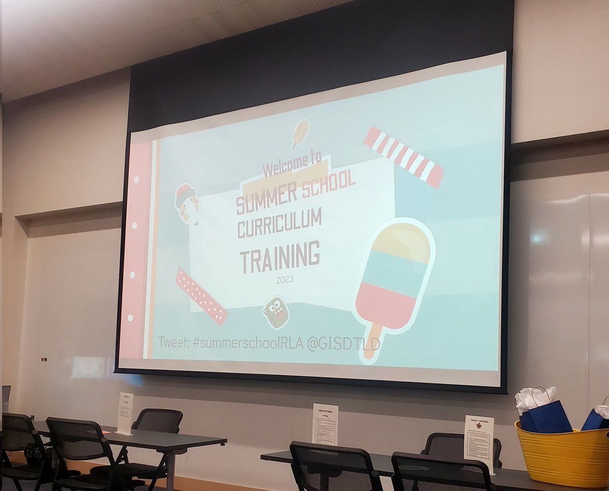 SeletaAndrus's tweet photo. Ready for training. RLA jamming. Listening to Will Smith "summertime" #summerschoolRLA@GISDTLD https://t.co/I72Tue2bGk