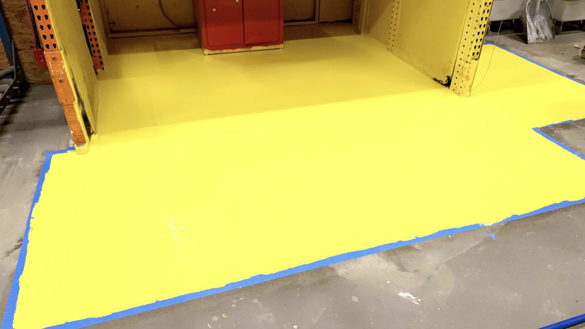 Just a little fresh paint job in receiving @ 6546 🤩🤩