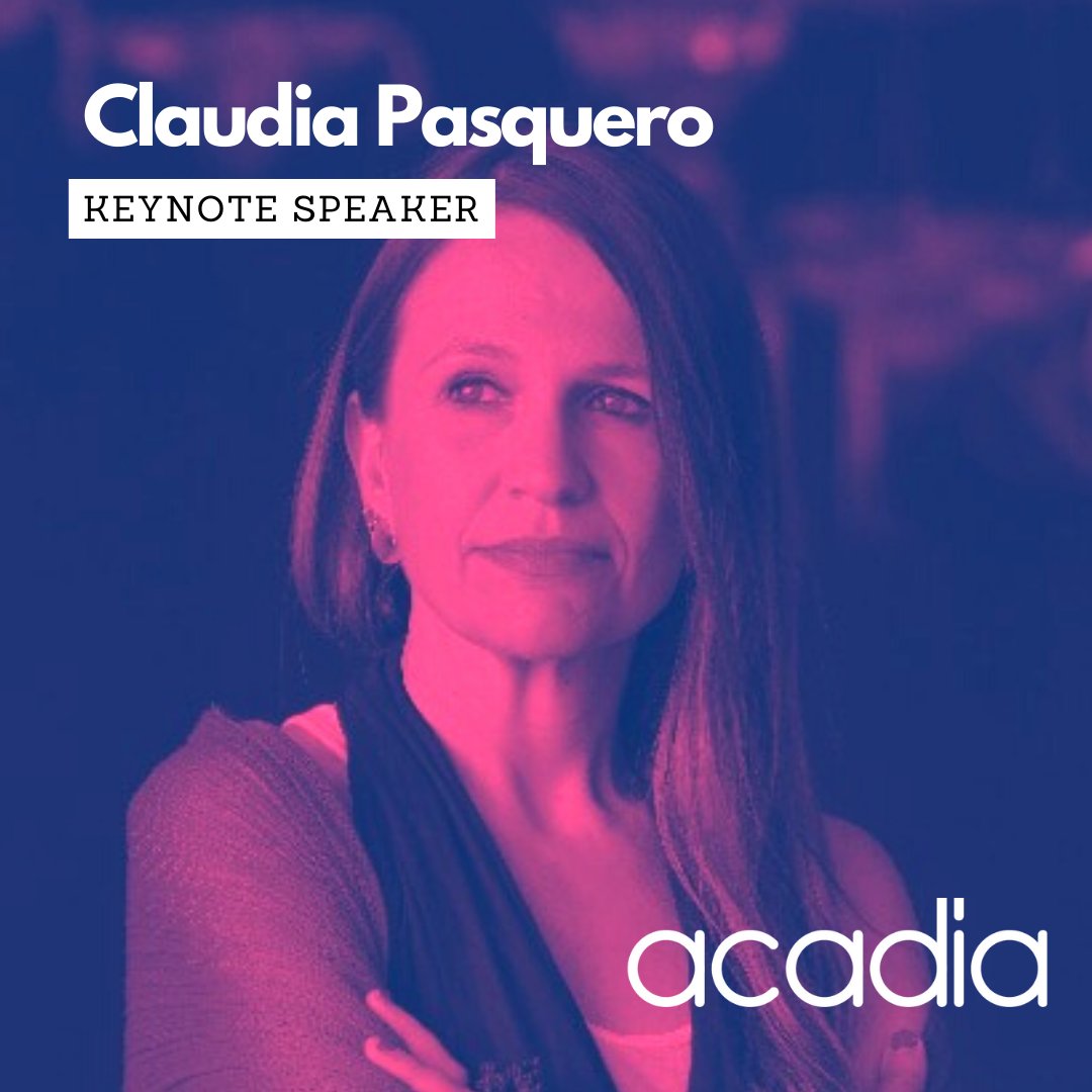 #ACADIA2023 is excited to announce the conference keynote speakers for Habits of the Anthropocene!  First up is DR. CLAUDIA PASQUERO, Associate Professor at The Bartlett School of Architecture, UCL!

Please visit 2023.acadia.org/Keynotes for the full bios!