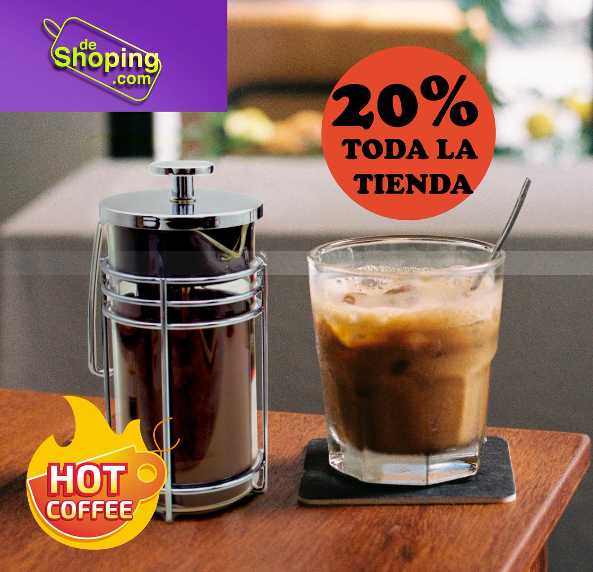 🔥Descuentos del 20%  🔥
Termos, Prensas y Más

▶️ Deshoping.com ◀️

#hotsale2023 #descuentos