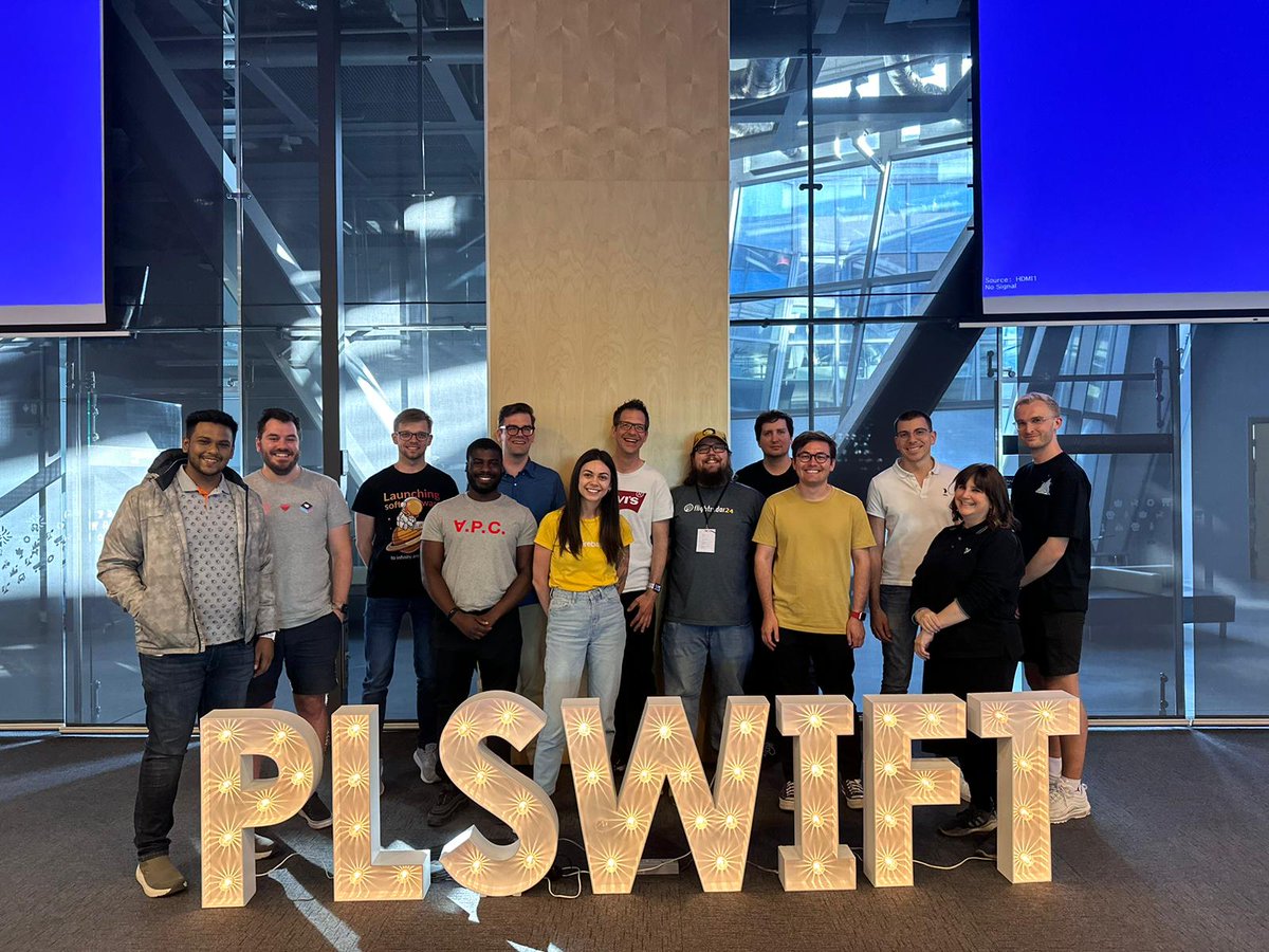 swift_pl's tweet image. Speakers team! *Almost everyone*