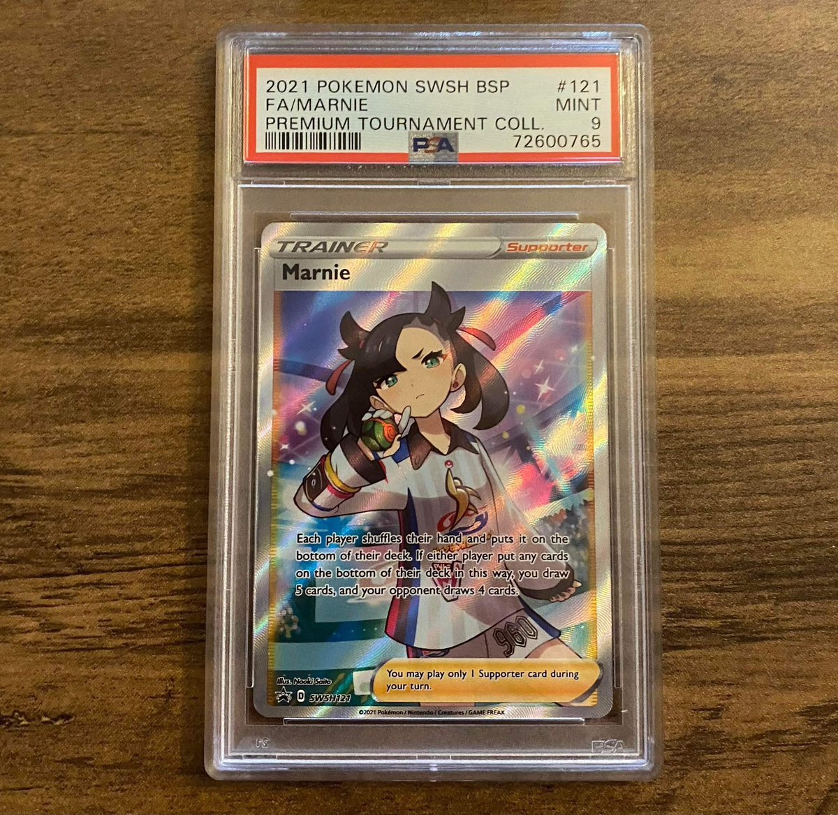 PSA 9 MARNIE GIVEAWAY 👀

- Retweet and like 
- Follow <a href="/PokeTCGiveaways/">Pokemon Giveaways</a> 

#PokemonTCG #PokemonGiveaways