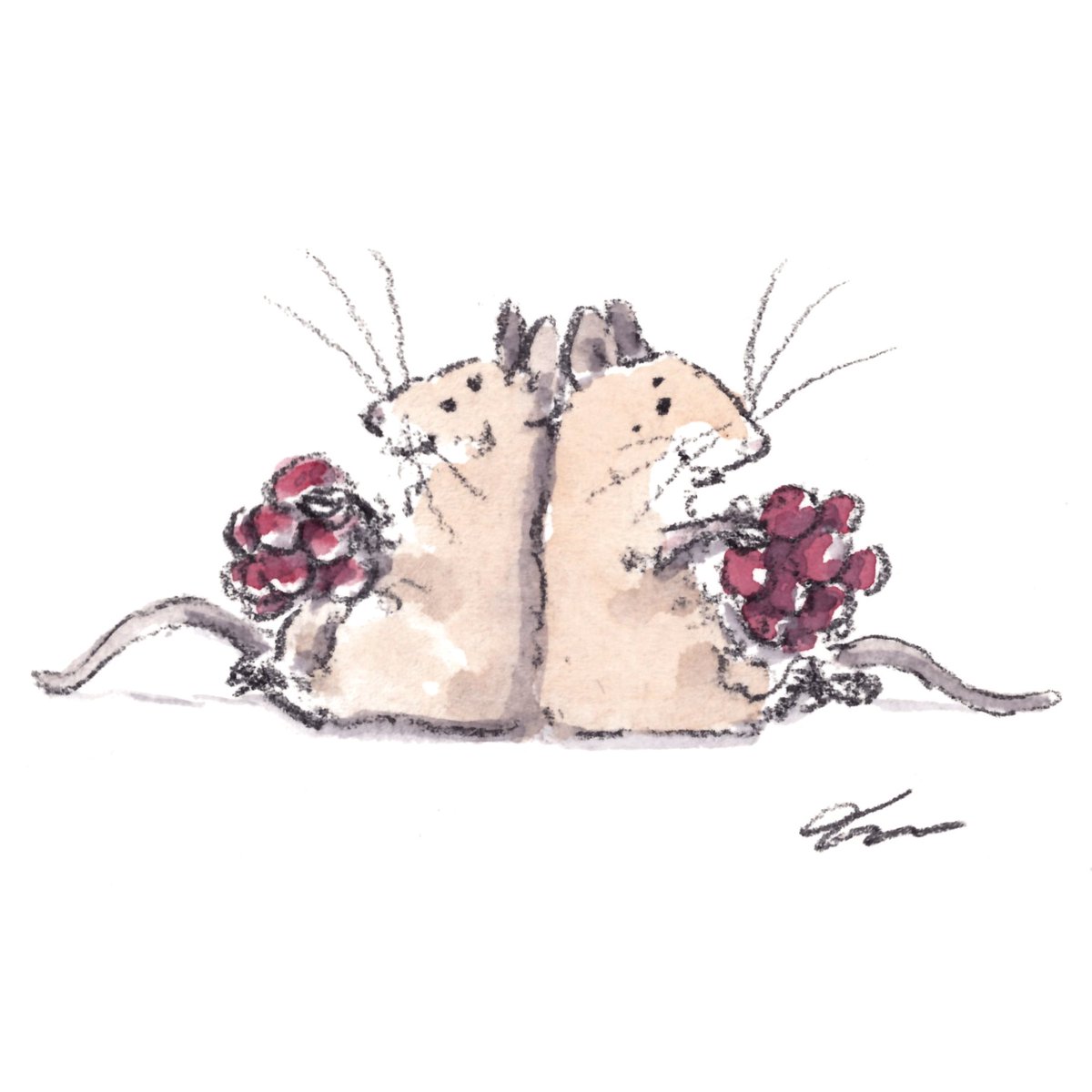 iaindwelch's tweet photo. Hello, lovely people.
I hope that you've had a fun day so far. I've got some new original watercolours for sale in my webstore. If you'd like to have a look, here is the link for you
https://t.co/Qd7SlMzjt7
I'm wishing you the very best
#watercolour #bunblebee #mice https://t.co/67wk6flNtI