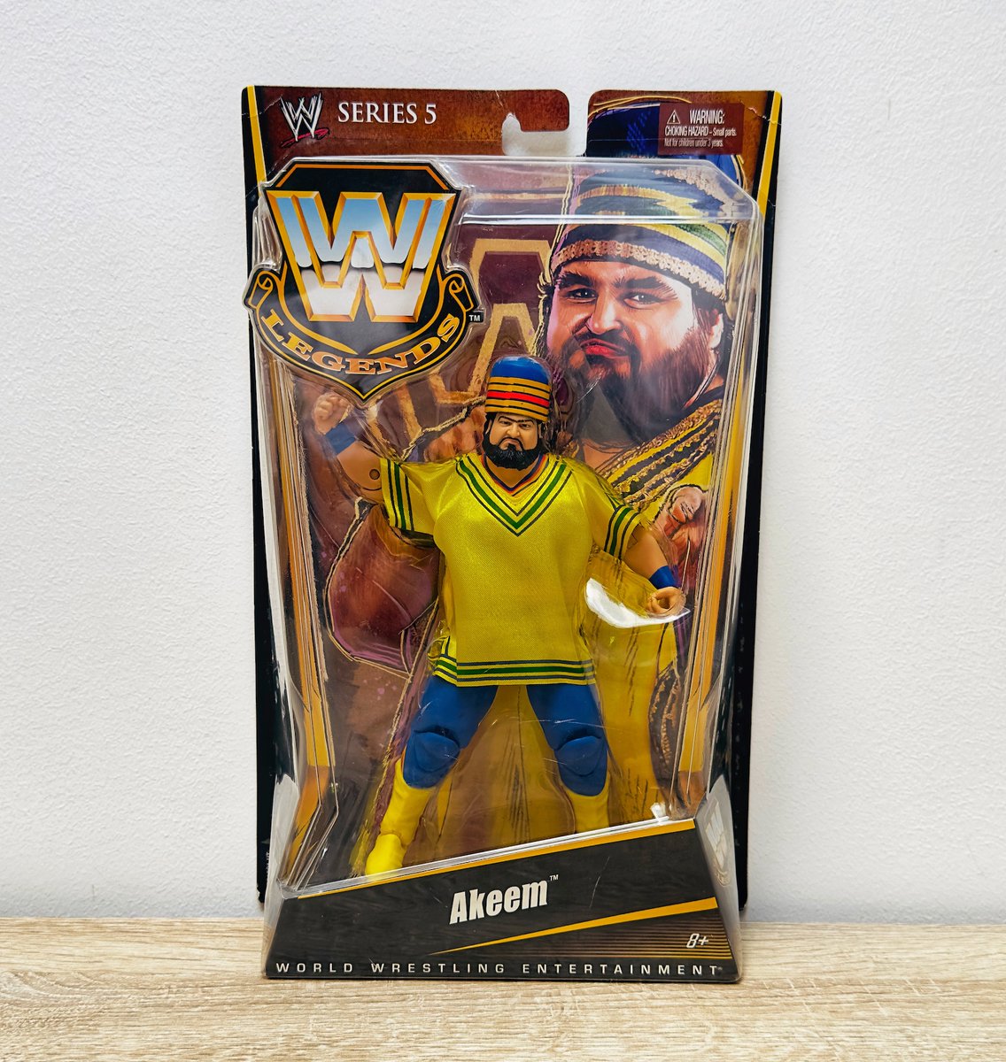 Akeem Legends Series 5

#Akeem #Theafricandream #Onemangang #WWF #WWE #Mattel #figlife #80swrestling #Villain #Heel #Rare #wrestlingcommunity #WrestlingFigure #toyphotography