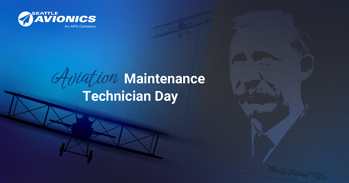SeattleAvionics's tweet photo. #AviationMaintenanceTechnicianDay celebrates Wright Brothers mechanic Charlie Edward Taylor and all of those who keep us flying safely.

Thank you for all that you do!
https://t.co/ePdZRIl2AG

#aviationtech #mechanics #CharlieTaylor #safeflying https://t.co/5g3t1C60aq