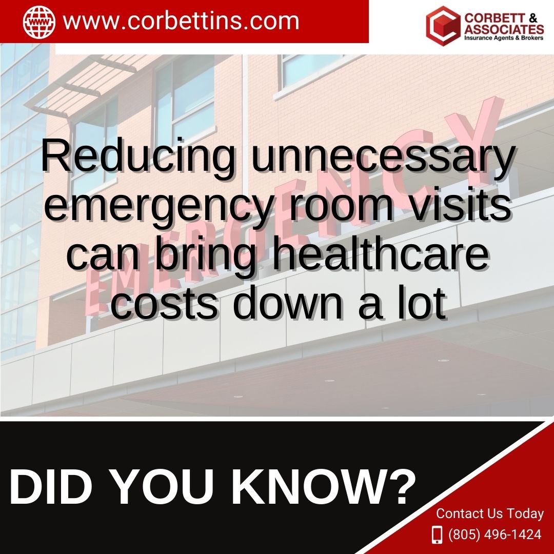 CorbettIns's tweet image. Many visits to emergencies are not truly emergencies. In fact, most people in the emergency room can be treated by their primary physicians or perhaps by an urgent-care facility.

#CorbettInsurance #DidYouKnowFacts #InterestingFacts #newburypark