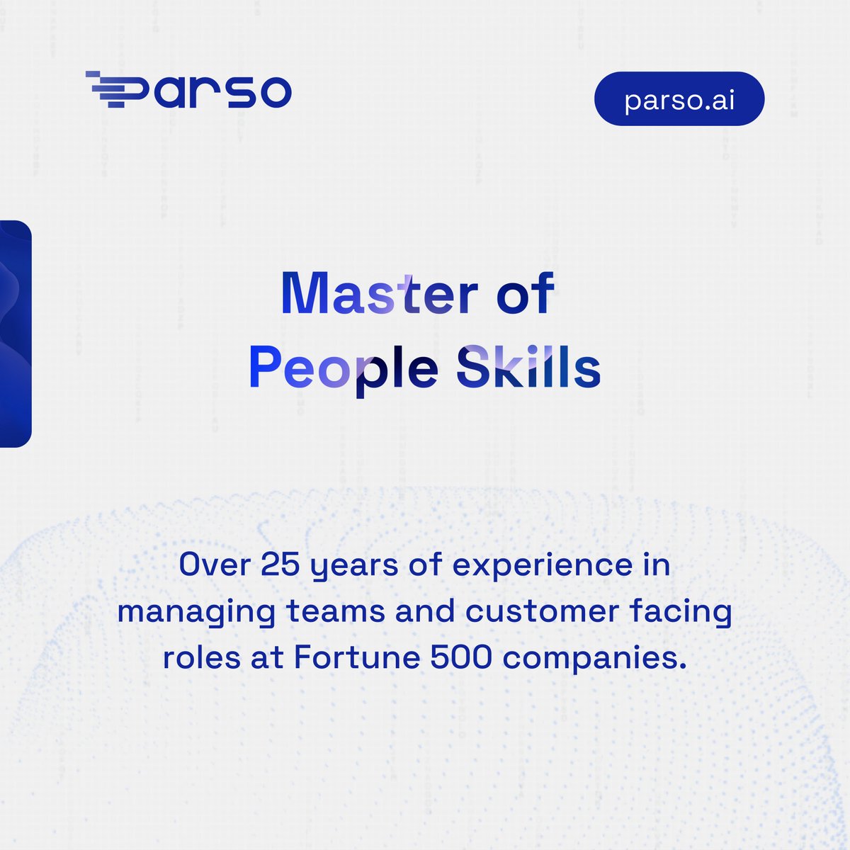 Parso_ai's tweet image. Introducing Bruno Kocher, the CEO of Parso!
"Parso is set to revolutionize the productivity landscape and transform the industrial market by unlocking the full potential of data interoperability and connected workspaces."
#DataInteroperability #DigitalTwins #IndustrialMetaverse