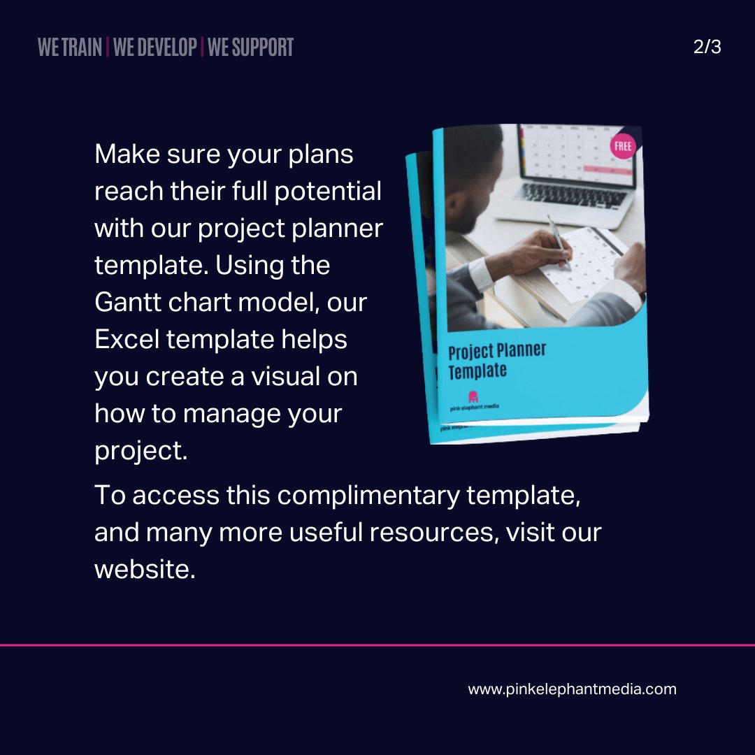 PEM_digital's tweet photo. Here at Pink Elephant Media, we have another FREE resource to share with you, for project planning! 

What's not to like? Get downloading today, available on our website https://t.co/LEniDG1NsU

#freedownload #projectplanning #planner #excel https://t.co/5H6NCyqzRw