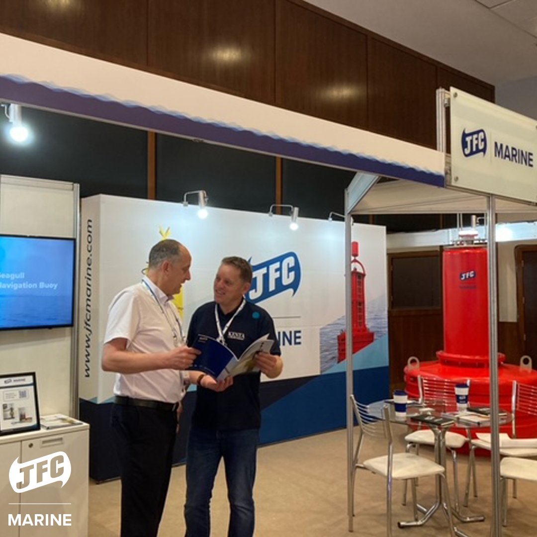 JFCMarine's tweet image. Make sure to stop by Stand C1 at the IALA conference and join Graham for an insightful chat about aids to navigation!
#JFCMarine #Aidstonavigation #navigationsolutions #AtoN #IALA2023 #Rio