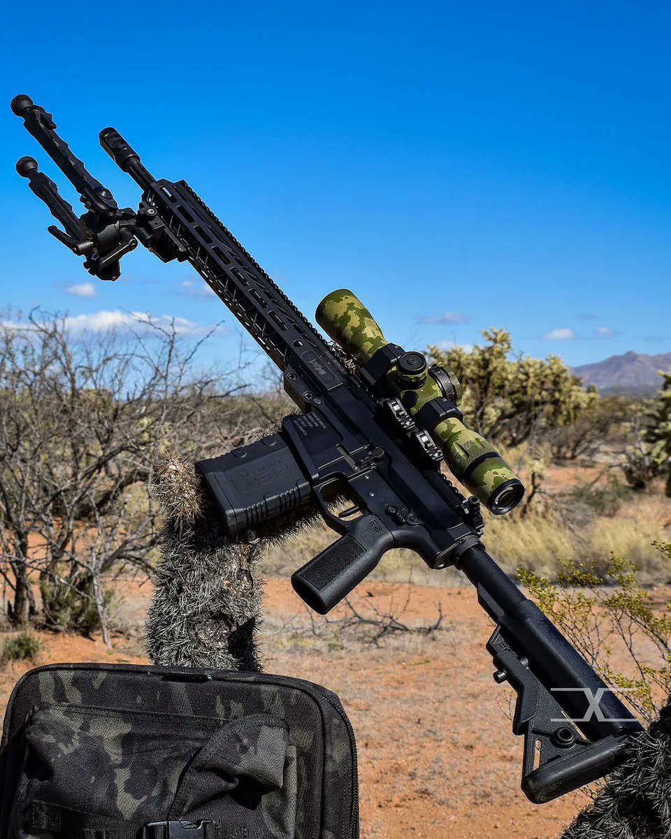 ⛰️ The Faxon Sentinel 18' .308 Rifle is a great companion when you're out in the wild. 
bit.ly/3q4jv07 
.
.
.
.
.
#FaxonFirearms #Firearms #Faxon #Manufacturing #Machining #Engineering #MadeInUSA #FamilyBusiness #Rifle #Backpacking #Outdoors #GunsDaily #SickGuns
