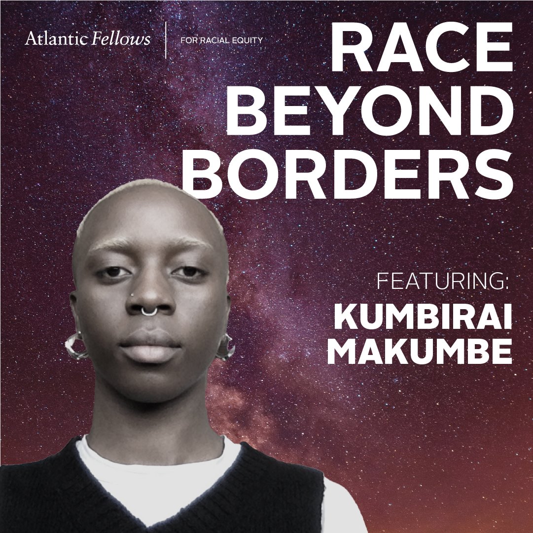 RaceBeyond_Pod's tweet photo. This episode features new media artist Kumbirai Makumbe, who uses their work to interrogate the multi-dimensionality of "in-betweenness" and Blackness.
Join the conversation. https://t.co/uf2LP8JMls
#RaceBeyondBorders #LetsBeyond https://t.co/iVa7uqB0sa