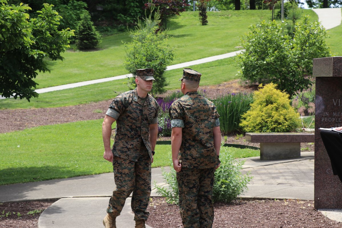 StateFarmJean's tweet image. So proud of my son and daughter. Second Lieutenant Samuel Stewart received his first salute from his sister, Warrant Officer Lauren Hall, at his commission this past weekend. #militaryappreciationmonth #goodneighbor