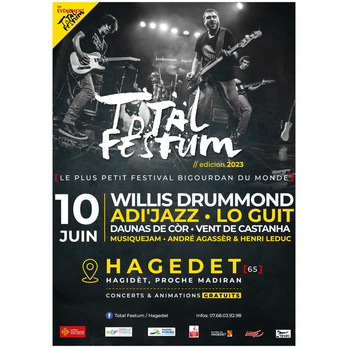 Datozen kontzertuak
Proximos bolos
Prochains concerts:
LAUDIO  &amp;   HAGEDET
<a href="/EkintzaFaktoria/">Aiaraldea Ekintzen Faktoria</a> <a href="/Badokeus/">Badok</a> <a href="/arabaeuskaraz/">Araba Euskaraz</a> <a href="/Musikazuzenean/">MusikaZuzenean</a> <a href="/ZARATAmondo/">ZARATA Mondo Sonoro</a> <a href="/sudouest/">Sud Ouest</a> <a href="/naiz_info/">naiz:</a> <a href="/NAIZirratia/">NAIZ irratia</a> <a href="/berria/">Berria.eus</a>  <a href="/euskalirratiak/">Euskal Irratiak</a> <a href="/radiopais/">RÀDIO PAÍS</a> @Bleu_Basque @bleuoccitanie <a href="/gaztea/">Gaztea</a> <a href="/euskadi_irratia/">Euskadi Irratia</a> <a href="/ekiza_twit/">ekiza</a>