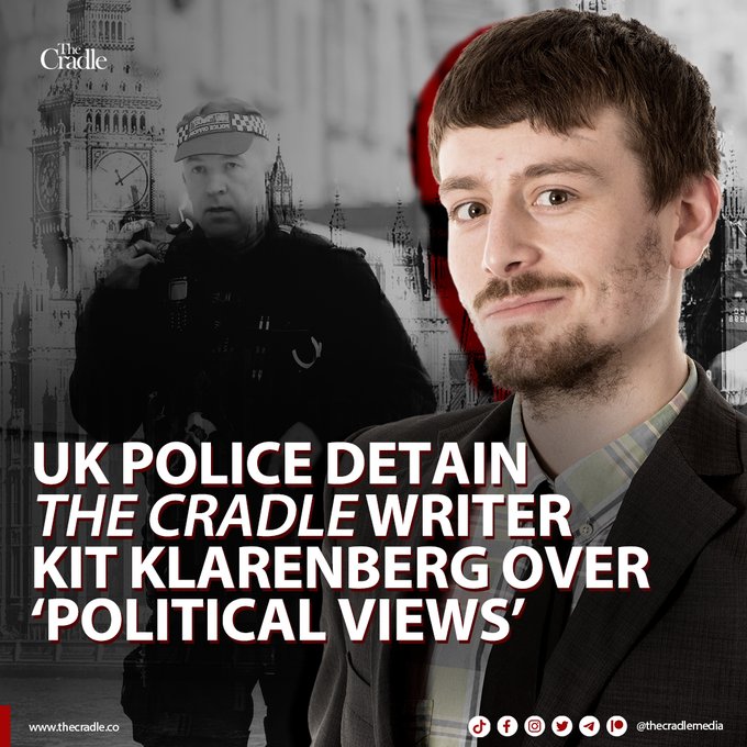 UK Police Detain Journalist Over Political Views Fxda5HRWIAMMEja?format=jpg&name=small