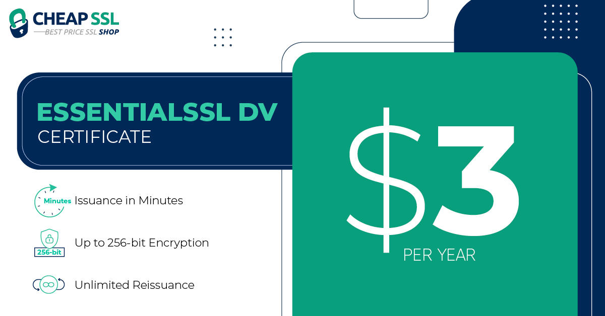 cheap_ssl_shop's tweet image. Buy EssentialSSL DV Certificate at the cheapest price and get robust 256-bit encryption strength, 99.9% browser compatibility, and an assured $10,000 warranty.
Buy Now👉cheapsslshop.com/essentialssl-d…
#dvcertificate #buydvssl #cheapdvssl #domainvalidationssl