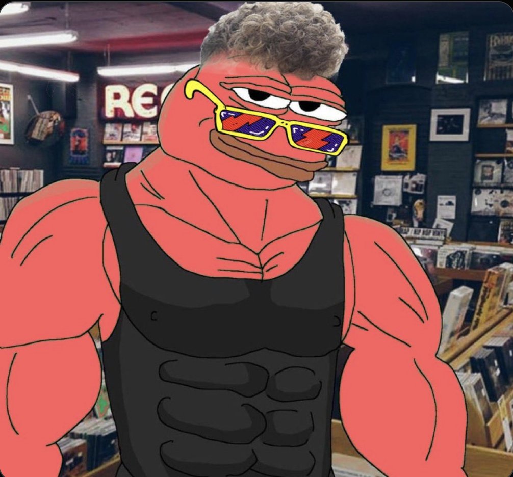 While most of you $Pepe People have been distracted with this and that, Pepe has been working on his abs and rizz. 

Do the work.