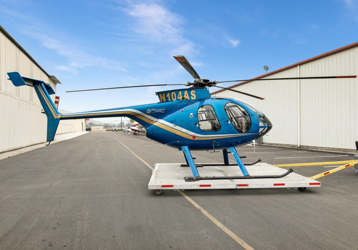 heli_trader's tweet photo. FOR SALE - 1989 MD Helicopters MD500E
Location: United States
TTAF: 11193.5
Price: $1,250,000 USD
Listing ID: HT11504
To find out more, view the full listing here:
https://t.co/jdwTC0eHlA
#helisales #aircraftsales #rotorcraft #HeliTrader https://t.co/jFtFeQmncA