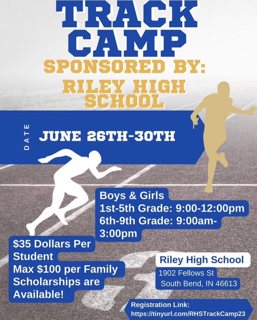 Riley High School T&F tweet media