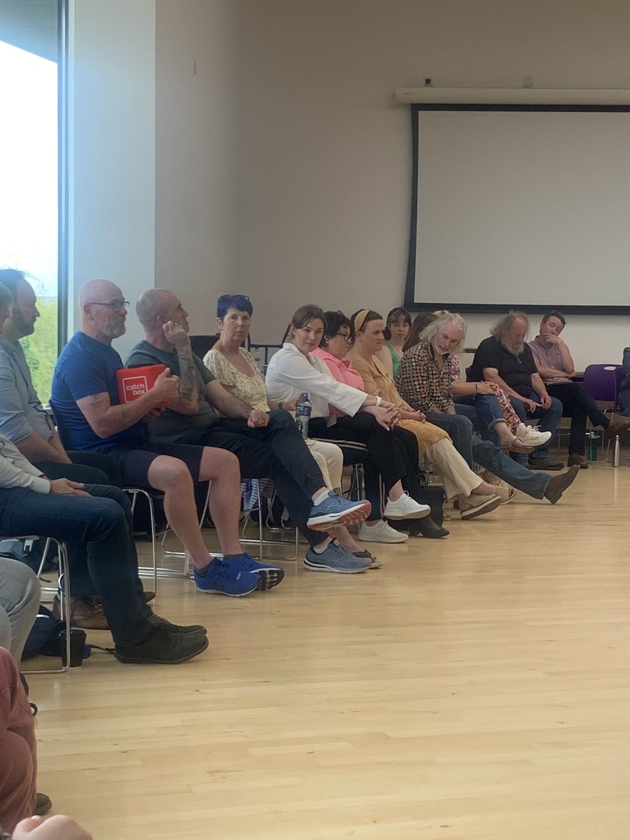 Hearing the voices of people with lived experience #survivorsoftheservices youth workers and peer support workers #mentalhealthsymposium #recovery #recoveryeducation <a href="/CommWorkIreland/">CommunityWorkIreland</a>