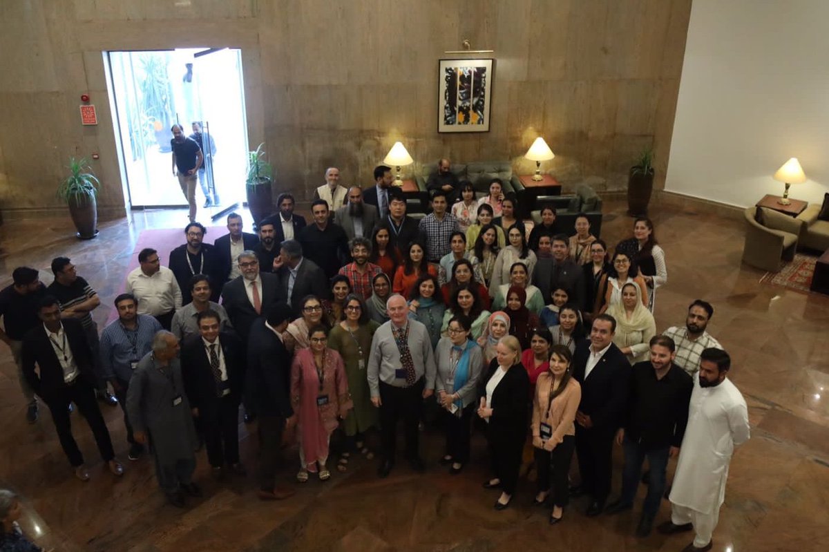 #UNDPinPakistan bids farewell to our Resident Representative <a href="/knutostby/">Knut Ostby</a>. 

We thank you for your leadership &amp; commitment aligned with <a href="/UNDP/">UN Development</a>'s mission to support human development 🙏

And we wish you a happy retirement &amp; a wonderful time w/ friends &amp; family in #Norway.