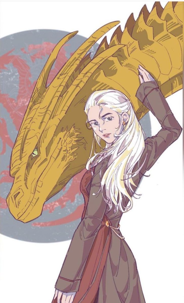 Team Black on Twitter ""Take care not to startle Syrax, my lords. She’s rather protective of me