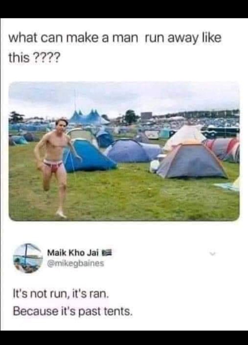 SabaJakeman's tweet photo. This raises my tent https://t.co/0QYjzpVosi