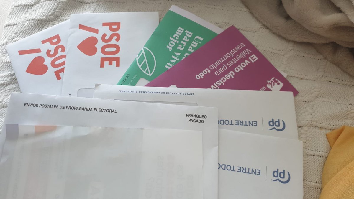 migueldelibex's tweet photo. So deeply concerned con el recycling no democrático

*FRANQUEO PAGADO* https://t.co/qSl7rIhV0V