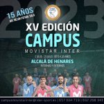 Image for the Tweet beginning: ⚽️ XV Edición del ‘Campus