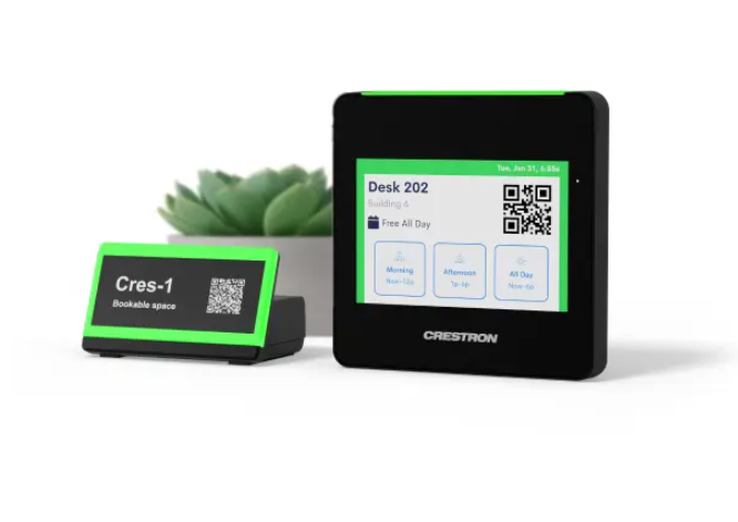 Visual_Displays's tweet image. Crestron and Tango Partner to Launch Digital Signage for Desk Scheduling!🧐 

It gives you a desk scheduling solution for collaboration, better desk utilization, and provides workplace analytics &amp;gt; bit.ly/43BKxdP

#HybridWorking #DigitalSignage #DeskScheduling