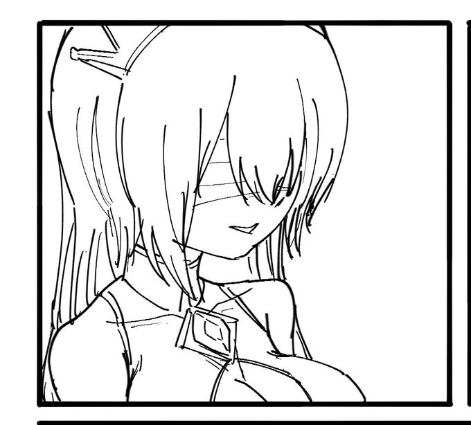 次のやつ描き始めてる https://t.co/a5P3Hlj0bm