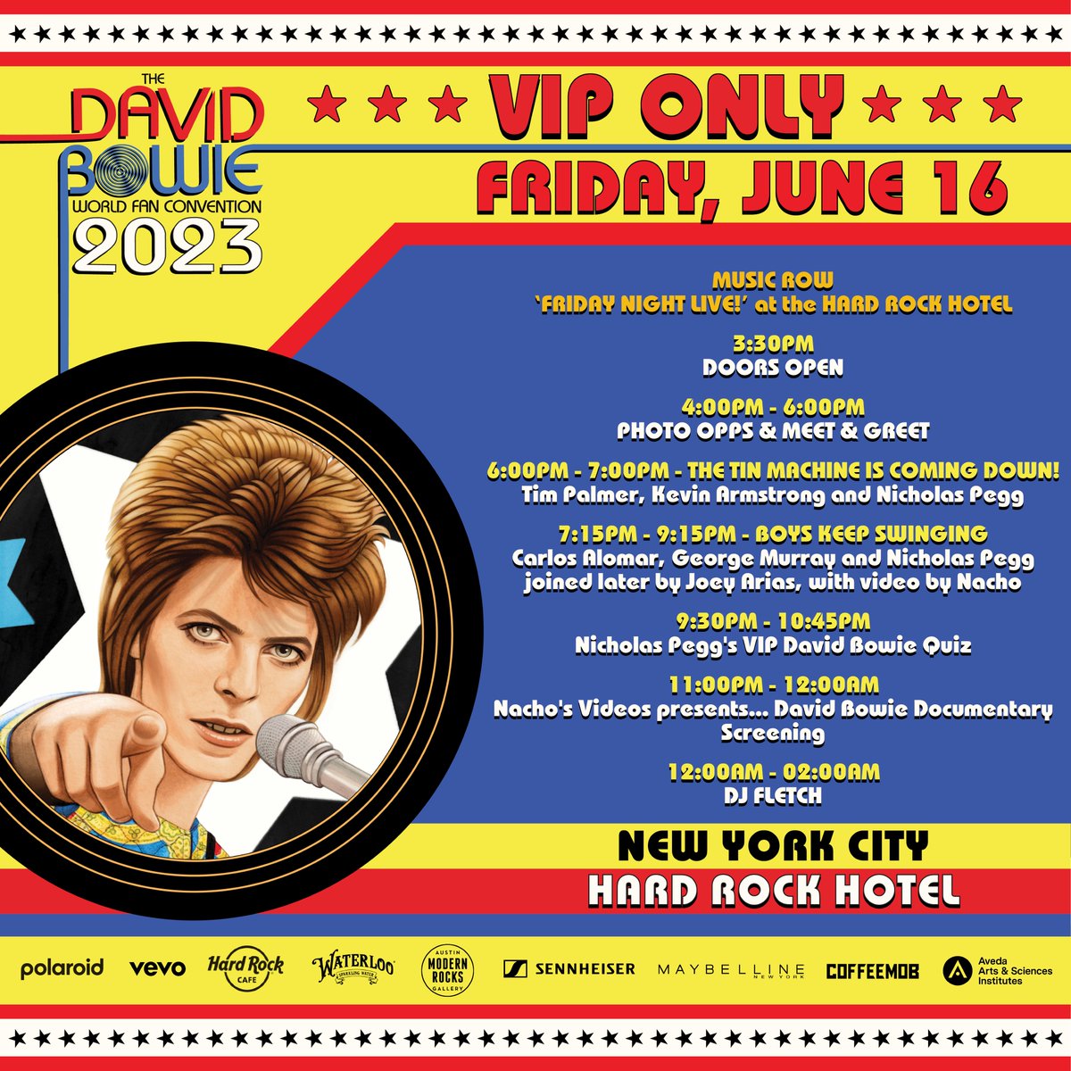 David Bowie World Fan Convention tweet media