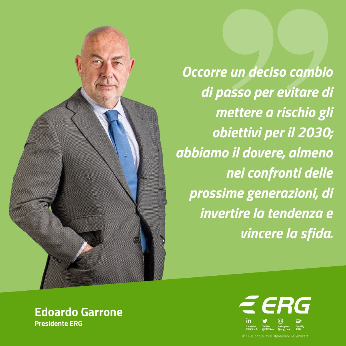 Le rinnovabili sono l’unica soluzione per salvare il paesaggio, custodirlo per le generazioni future e, in ultima istanza, anche renderlo fruibile dal punto di vista turistico.

Intervista completa su“Il Pianeta Terra”: lnkd.in/ePMY9wPj
