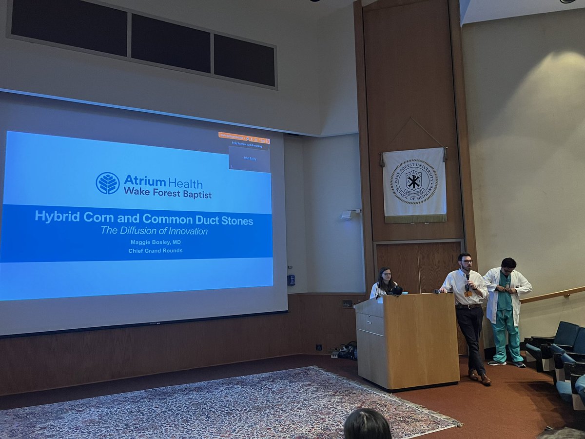 _DrOlive's tweet photo. Privileged to hear a fantastic grand rounds by our very own @MBosleyMD this morning! https://t.co/rMPp6xbIDV