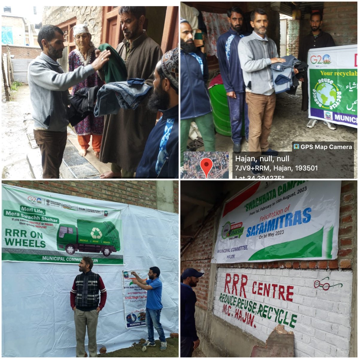 MC_HAJIN's tweet photo. #Meri_Life_Mera_Swachh_Shehar 
#Reduce_Reuse_Recycle
#RRR

@DULBKASHMIR  @dcbandipora @dicbandipora  @SwachhBharatGov https://t.co/hGLyyFMii3