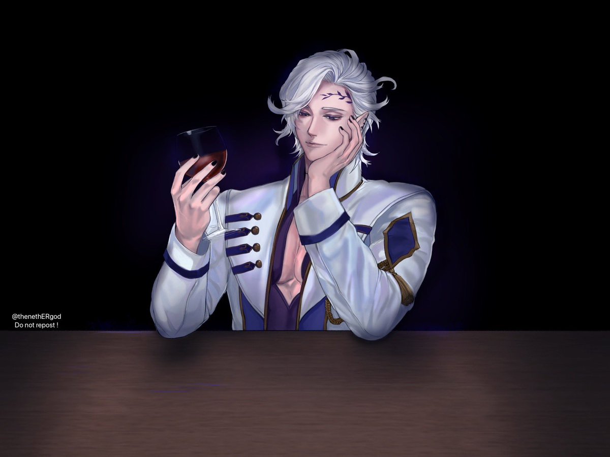 #/newProfilePic 

มวลเหล่าหยาดน้ำเหล้าองุ่นเอียงแกว่งซ้ายและขวาไปตามทิศทางแรง ผู้เป็นดั่งเทพแยะรอยยิ้มเพียงมุมปากเล็กน้อย ดวงอัยการจับจ้องใบแก้วดูรื่นรมย์

ไม่ช้าไม่นานจึงยกขึ้นจิบด้วยกิริยาอันสง่างามเช่นนั้น

เป็นไวน์ที่ดีมิใช่ฤๅ ?