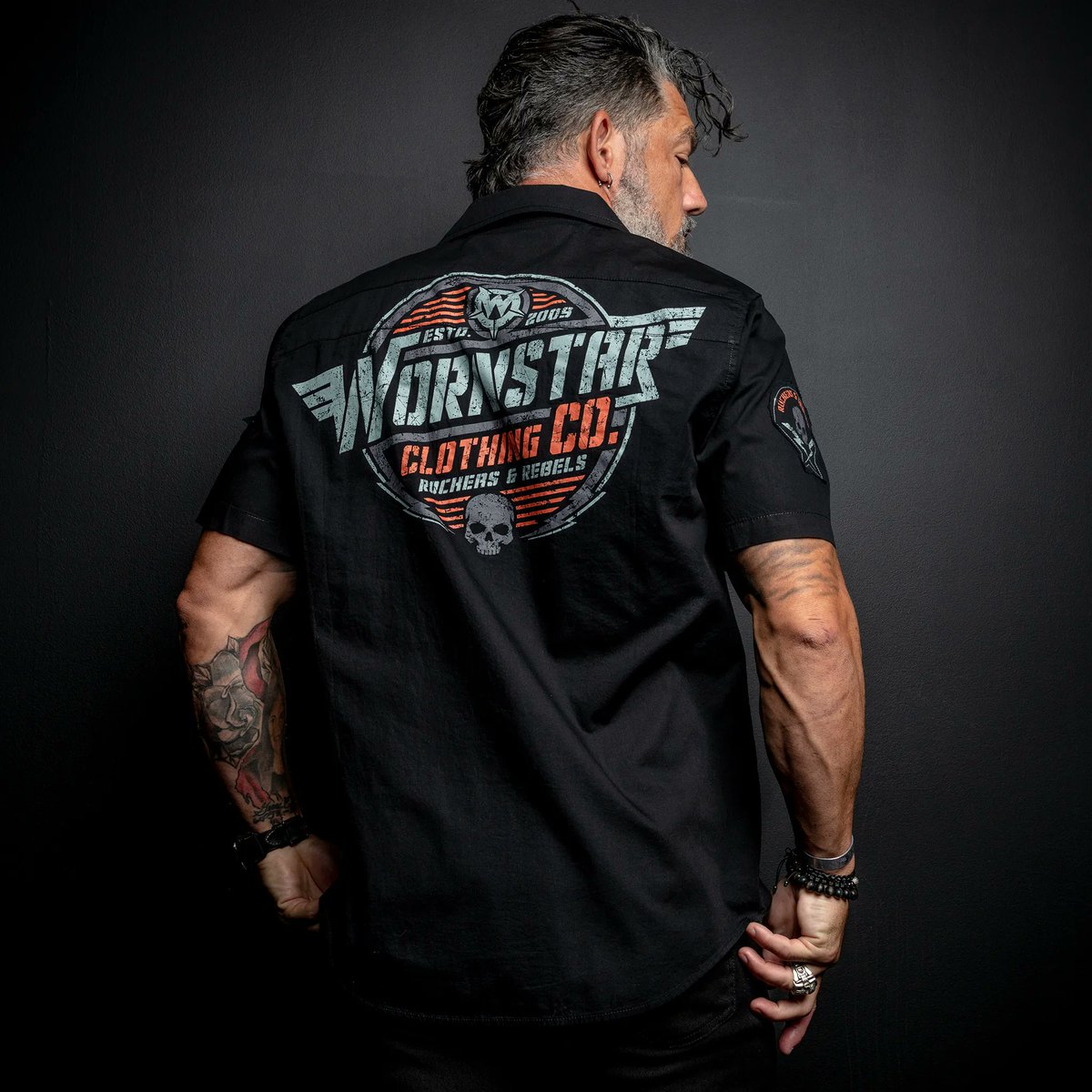 wornstar's tweet photo. Upgrade your wardrobe with Wornstar Clothing's premium button-down short sleeve work shirts. Show off your rock n roll style while staying comfortable.
https://t.co/gCte9gcmyf
#wornstar #wornstarclothing #driftercollection #ROCKERSANDREBELS #workshirt #mechanicshirt https://t.co/YxNM4zYDGL
