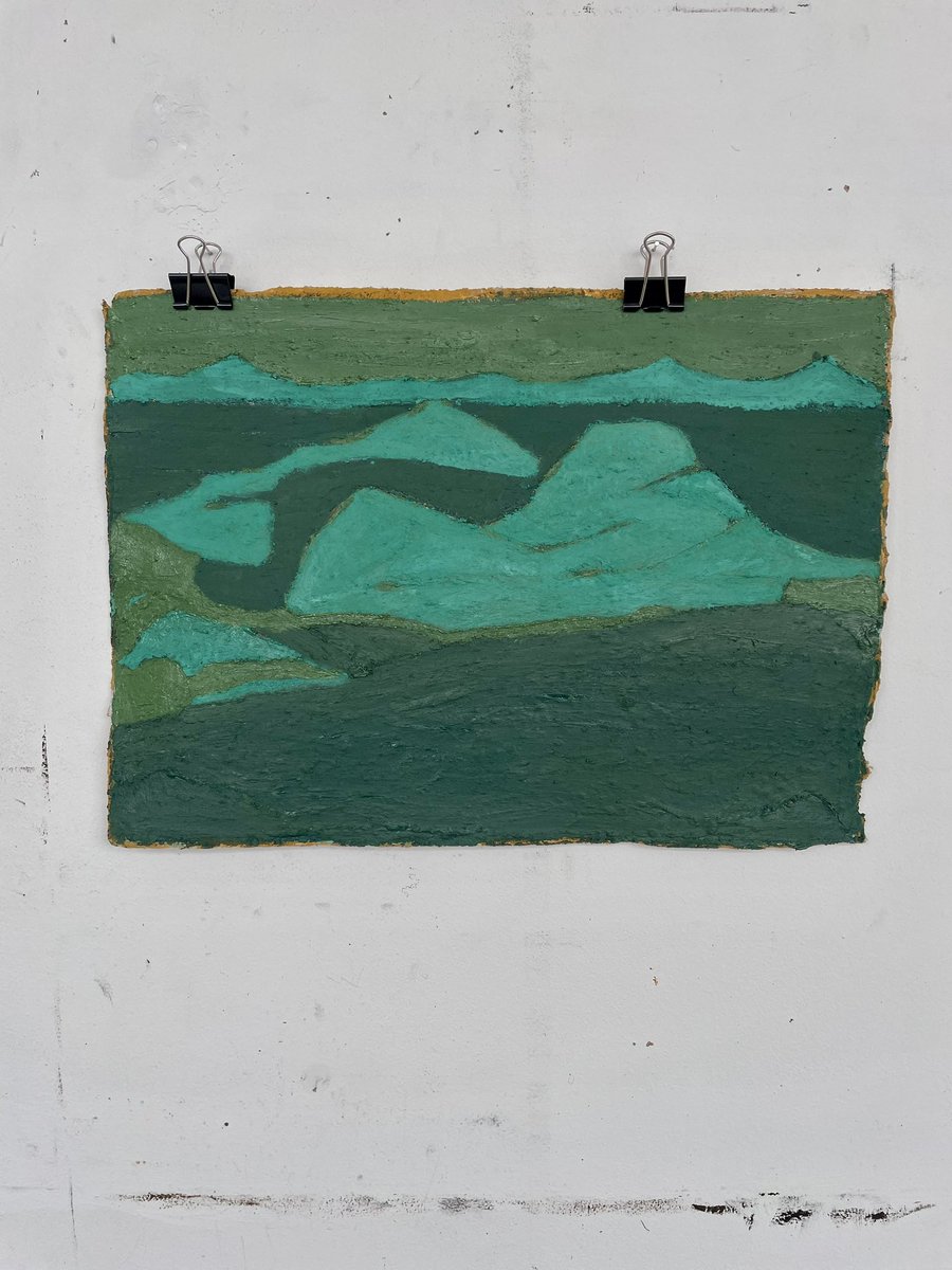 ClareThatcher2's tweet photo. These are the very latest paintings on paper inspired by drawings I made on my British Isles journey of discovery last Summer.
Stornoway III
Oil pigment on 640gsm heavy rag paper
30x42cm
2023
See other works visit my solo show @thatartgallery
#oilpainting #inseries https://t.co/PAorg0wtJq
