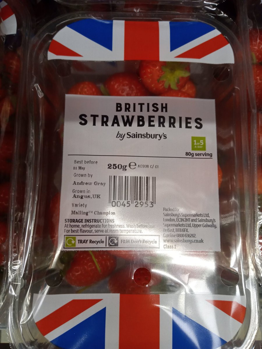 Will you consider buying this kind of strawberry that has been given a nationality?