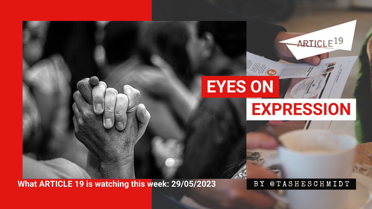 👁‍🗨#EyesOnExpression this week: 
#JimmyLai, #EvanGershkovich and standing up for Free Speech in the UK.
Plus: Big tech’s failure to protect #privacy.
🔻