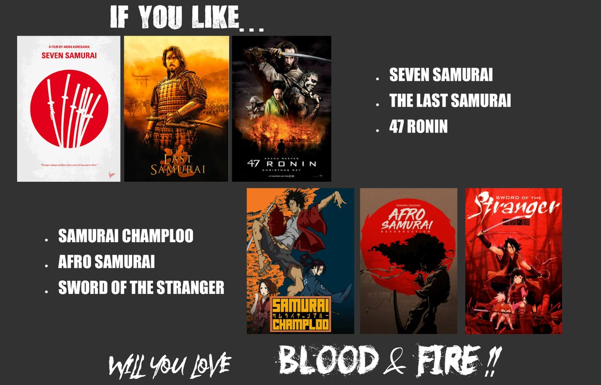 Aaron_Wrob's tweet photo. #BLOODandFIRE launching on #kickstarter June6th. Prelaunch link in comments.

See link a  FREE 12-Page Preview:
https://t.co/cjiKc5A47I

#samurai #samuraichamploo #7samurai #47ronin #afrosamurai #indycomics #WritingCommunity #thelastsamurai #comicbooks https://t.co/JCEhCAluT6
