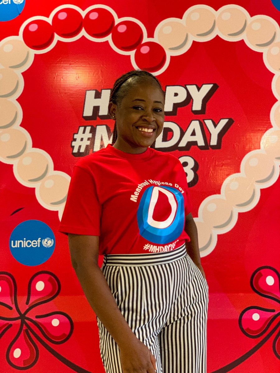 AnnOjotule's tweet photo. It was a huge previledge to be a part of the event organized by @UNICEF_Nigeria in commemoration of the world menstrual health day

Menstruation is a blessing for every female child and the stigma that is associated with it for ladies must END https://t.co/i4pjbpvDc7