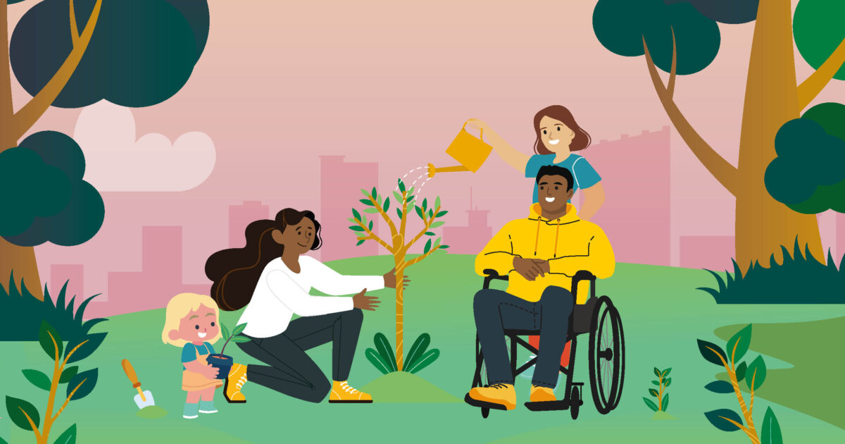 Kennedy se met au vert 
Sarcelles choisie comme lauréate d’un projet d’agriculture urbaine organise le sam. 10 juin de 14h à 21h une journée de sensibilisation au développement durable : pour la 1ère fois cet événement sera associé à l'handicap. 
infos sur sarcelles.fr/actualites/le-